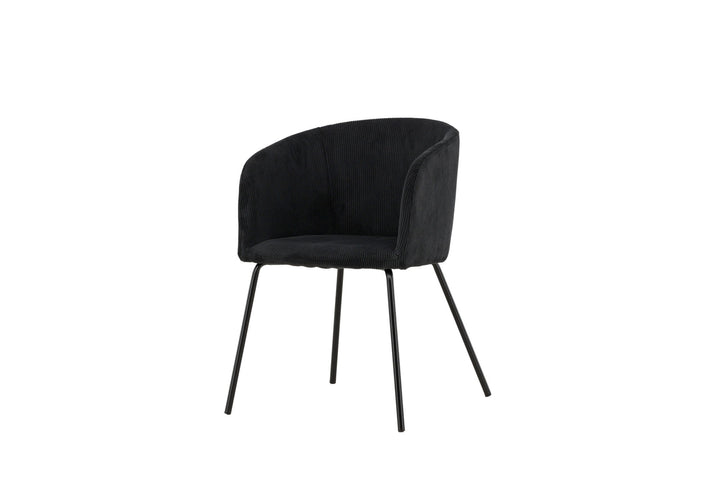Venture Home Berit Dining Chair - Black / Black