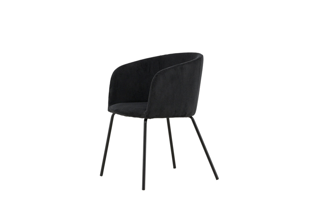 Venture Home Berit Dining Chair - Black / Black
