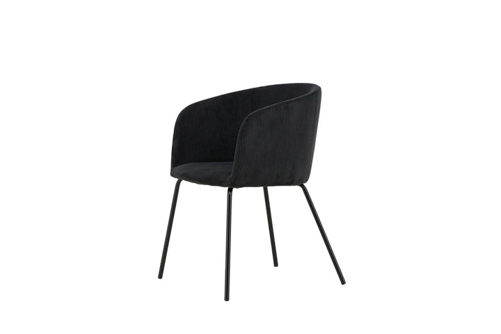 Venture Home Berit Dining Chair - Black / Black