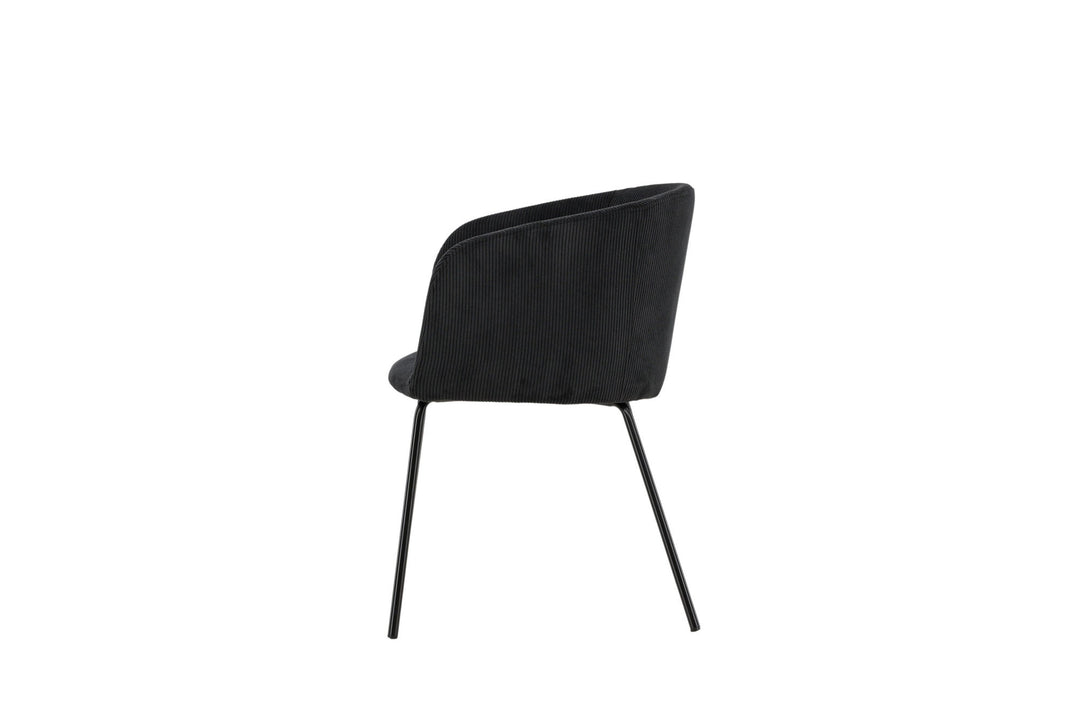 Venture Home Berit Dining Chair - Black / Black