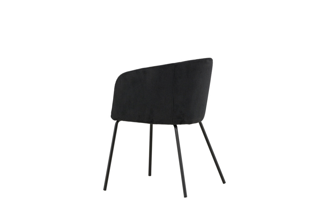Venture Home Berit Dining Chair - Black / Black