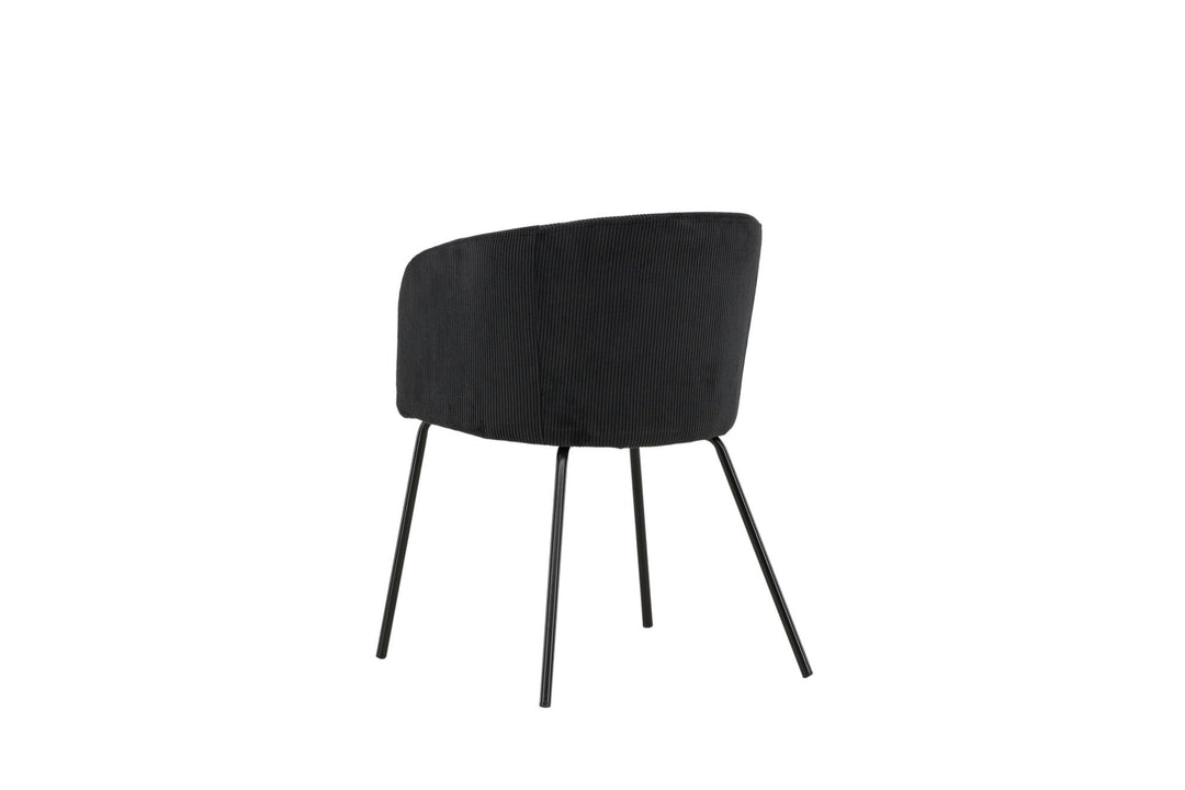 Venture Home Berit Dining Chair - Black / Black