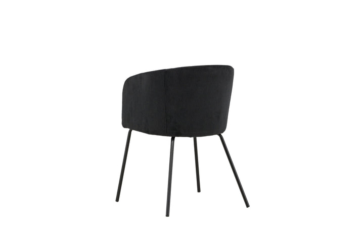 Venture Home Berit Dining Chair - Black / Black