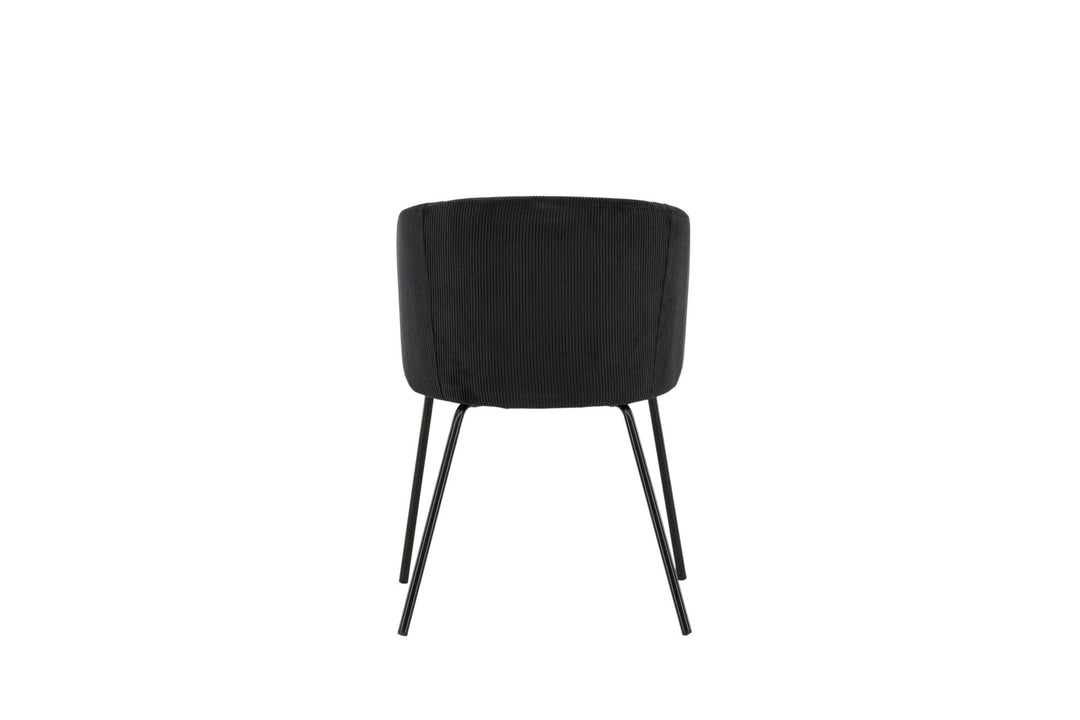 Venture Home Berit Dining Chair - Black / Black