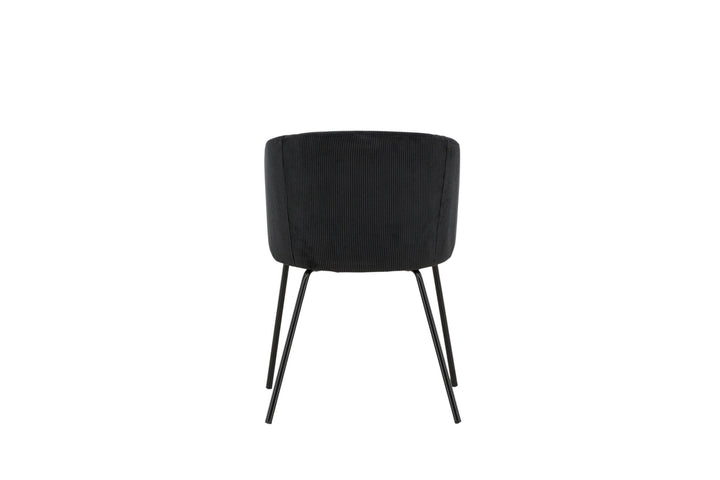 Venture Home Berit Dining Chair - Black / Black
