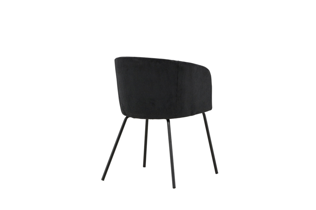 Venture Home Berit Dining Chair - Black / Black