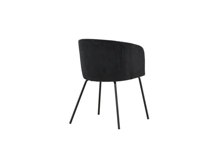 Venture Home Berit Dining Chair - Black / Black