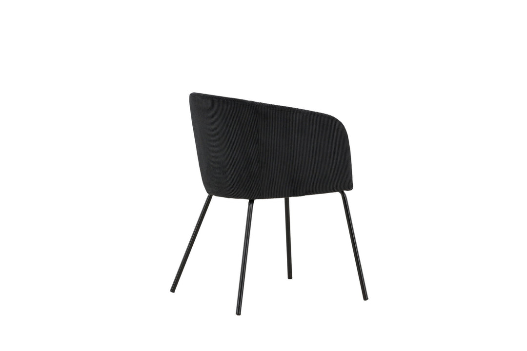 Venture Home Berit Dining Chair - Black / Black
