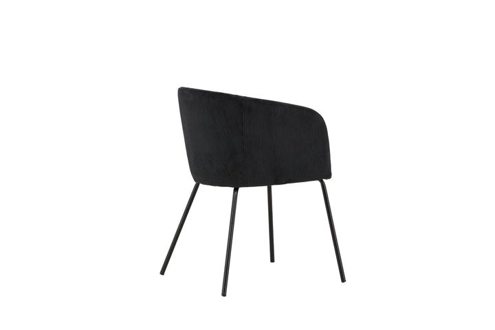 Venture Home Berit Dining Chair - Black / Black