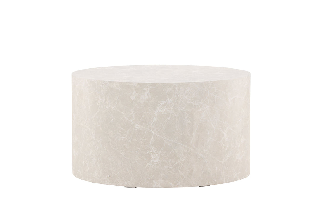 Venture Home York Round Sofa Table ⌀80 - Beige