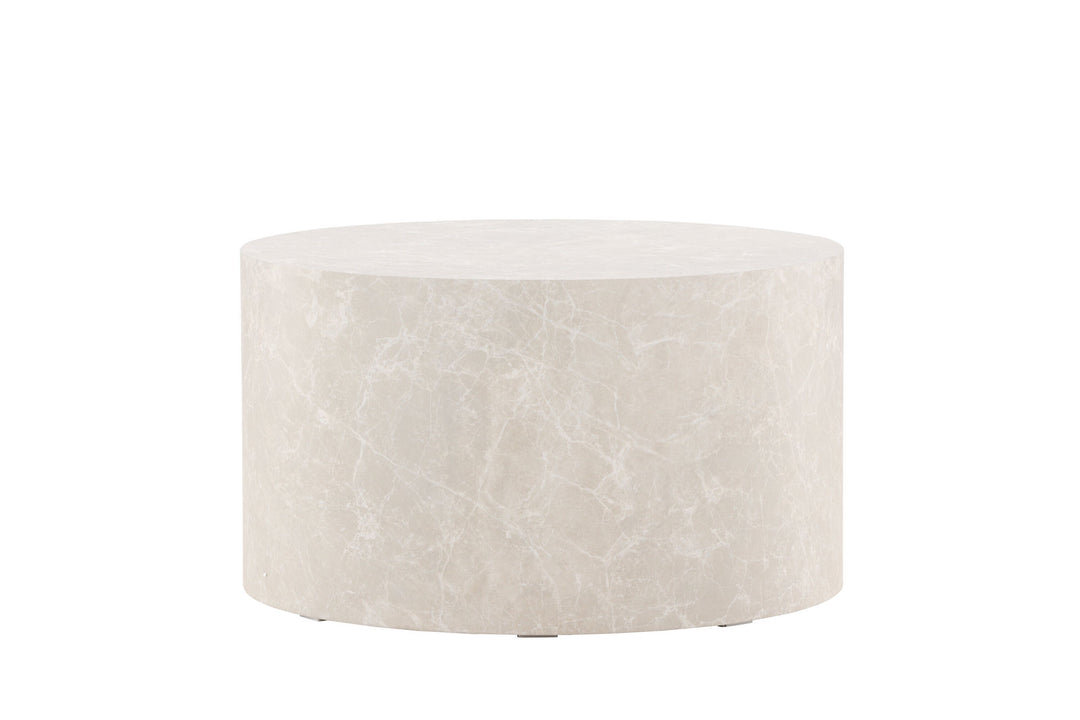 Venture Home York Round Sofa Table ⌀80 - Beige