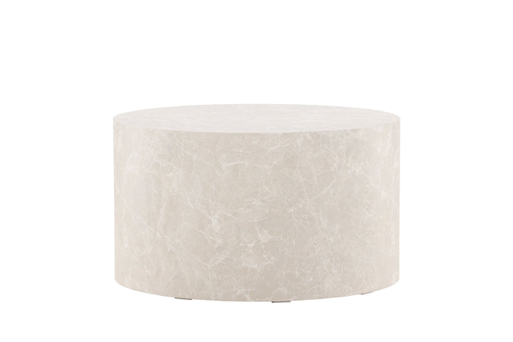 Venture Home York Round Sofa Table ⌀80 - Beige