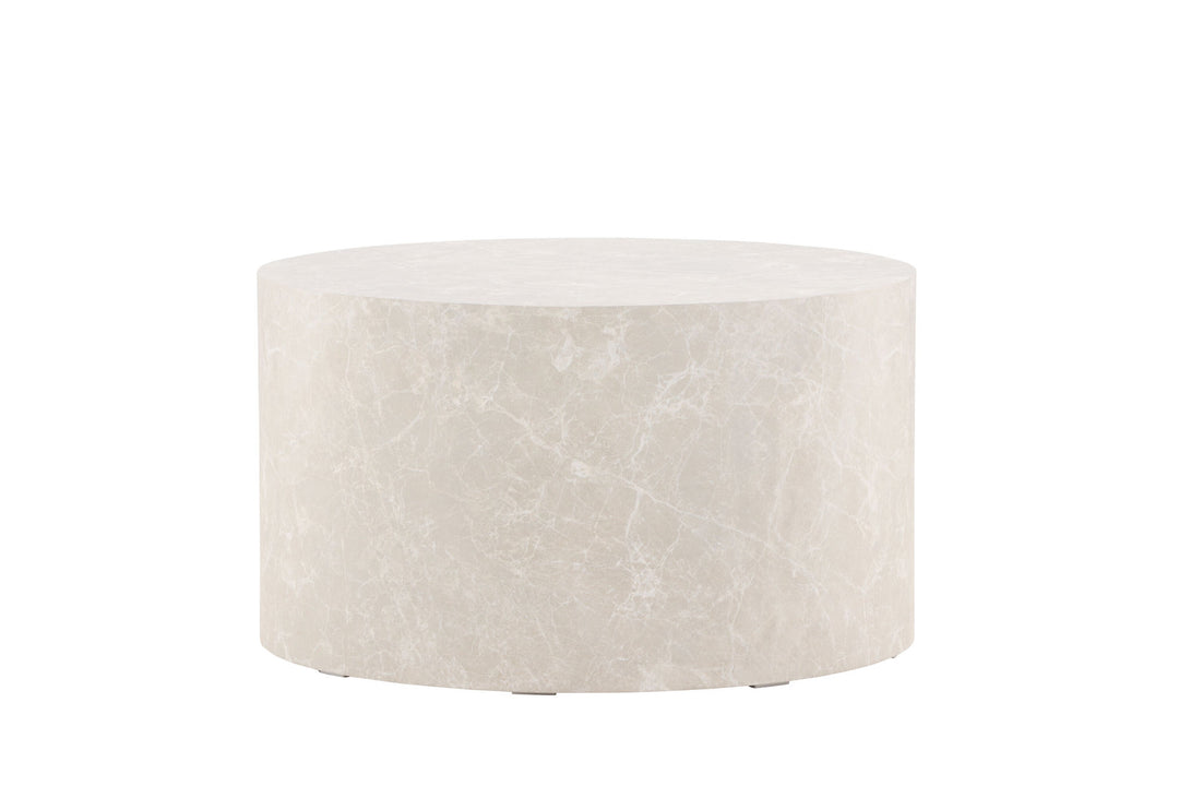 Venture Home York Round Sofa Table ⌀80 - Beige