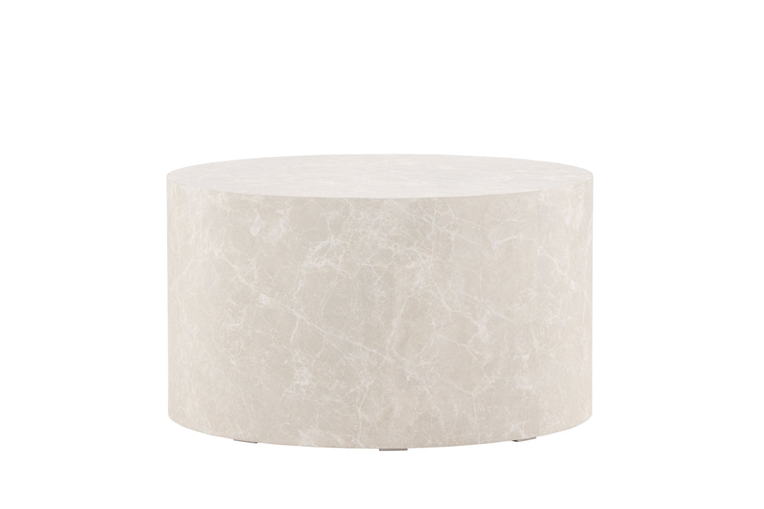 Venture Home York Round Sofa Table ⌀80 - Beige