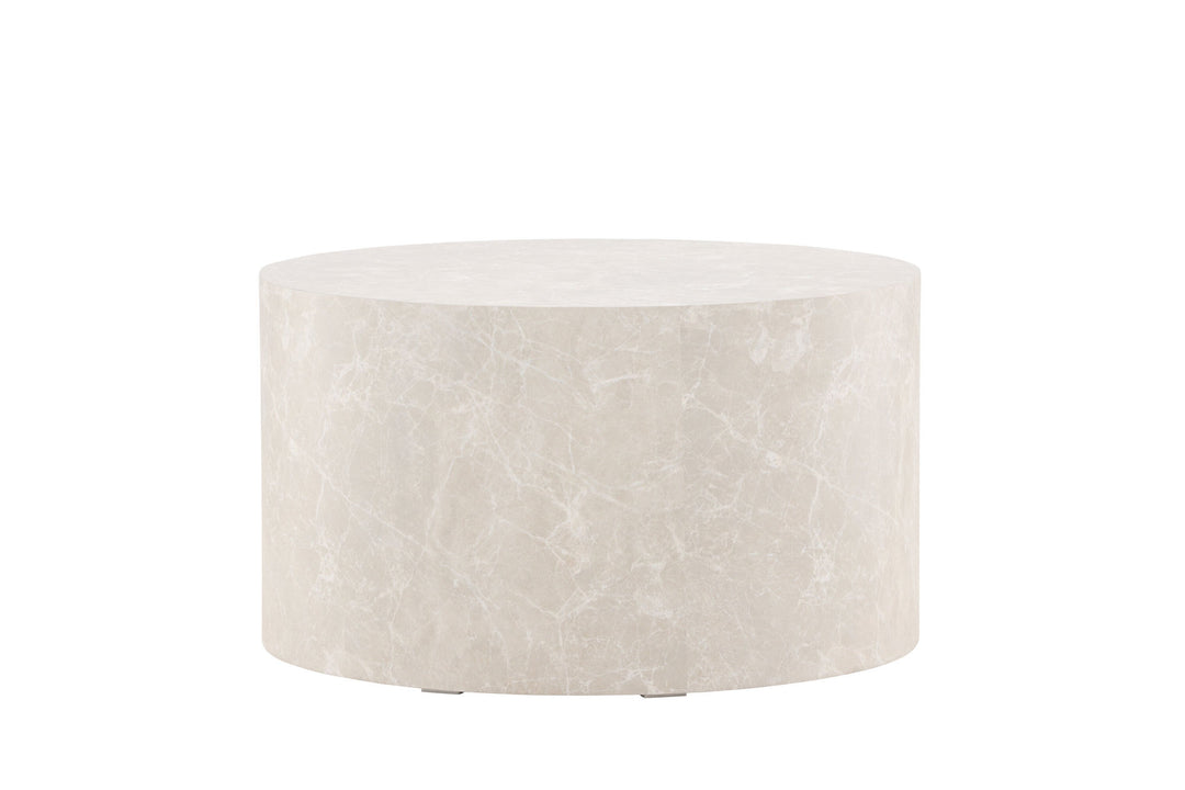Venture Home York Round Sofa Table ⌀80 - Beige
