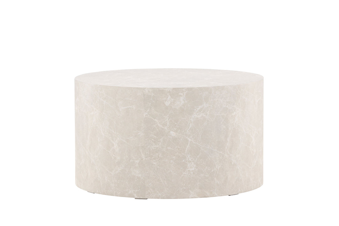 Venture Home York Round Sofa Table ⌀80 - Beige