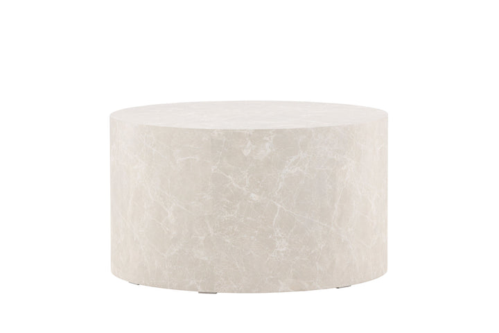 Venture Home York Round Sofa Table ⌀80 - Beige