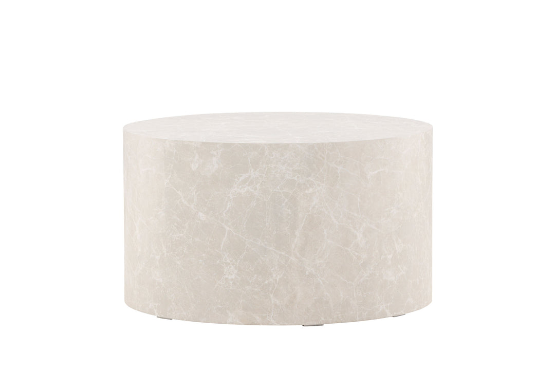 Venture Home York Round Sofa Table ⌀80 - Beige