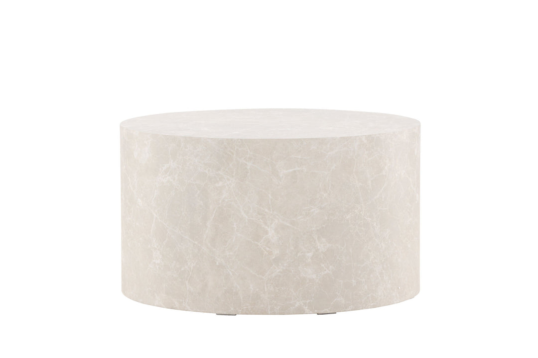 Venture Home York Round Sofa Table ⌀80 - Beige