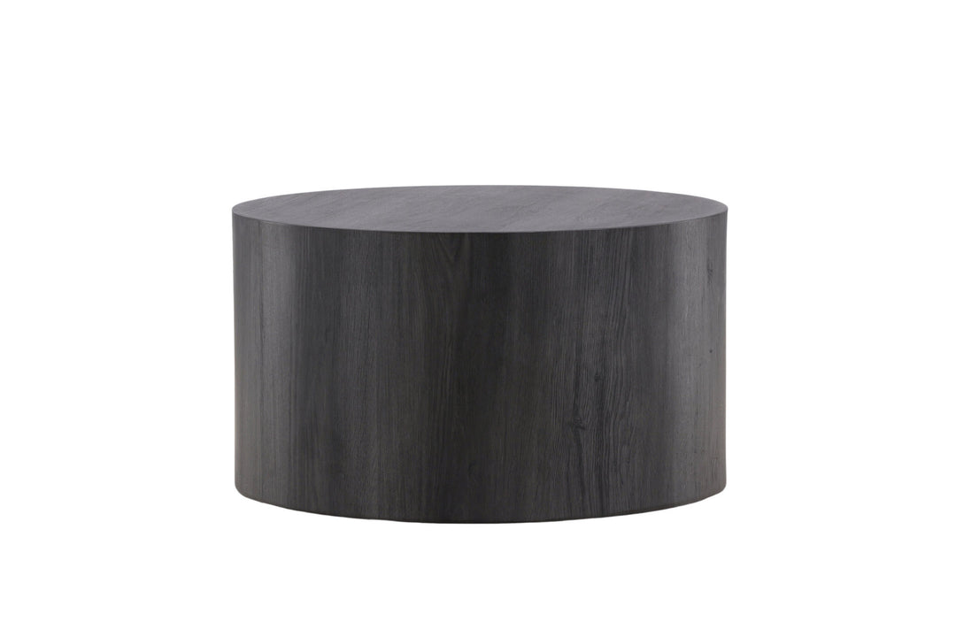 Venture Home York Round Sofa Table ⌀80 - Black