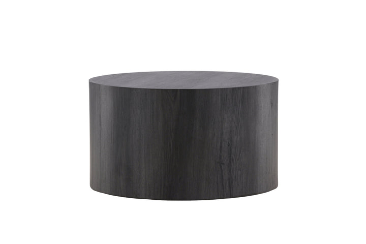 Venture Home York Round Sofa Table ⌀80 - Black