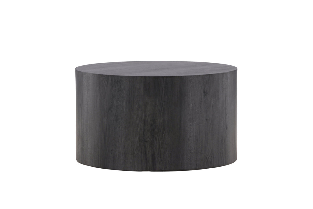 Venture Home York Round Sofa Table ⌀80 - Black