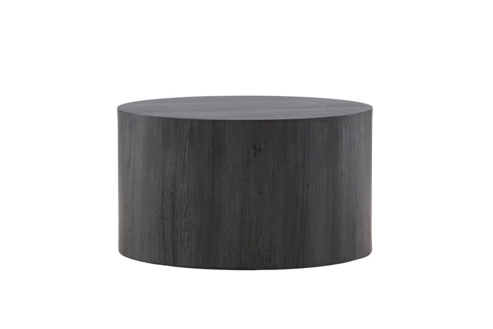 Venture Home York Round Sofa Table ⌀80 - Black