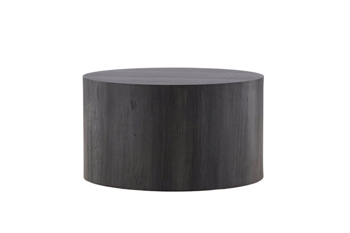 Venture Home York Round Sofa Table ⌀80 - Black