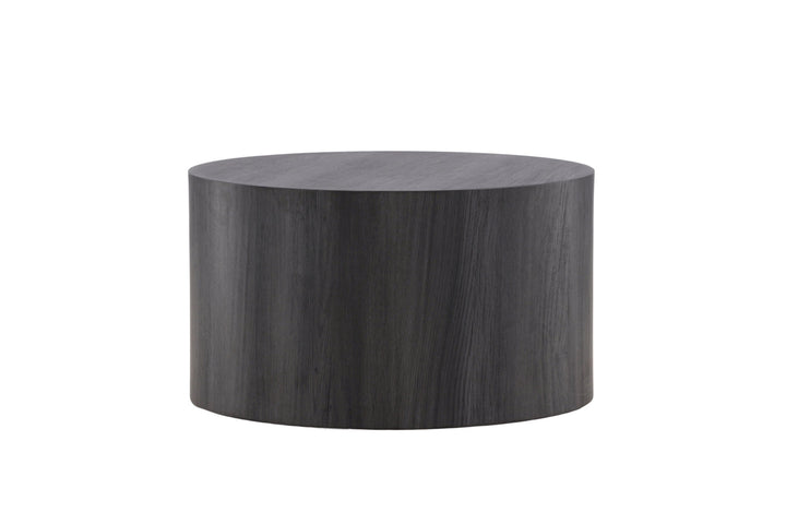 Venture Home York Round Sofa Table ⌀80 - Black