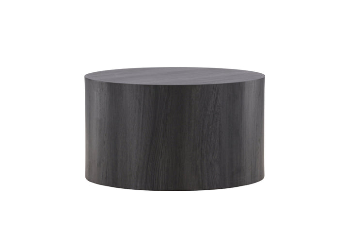 Venture Home York Round Sofa Table ⌀80 - Black