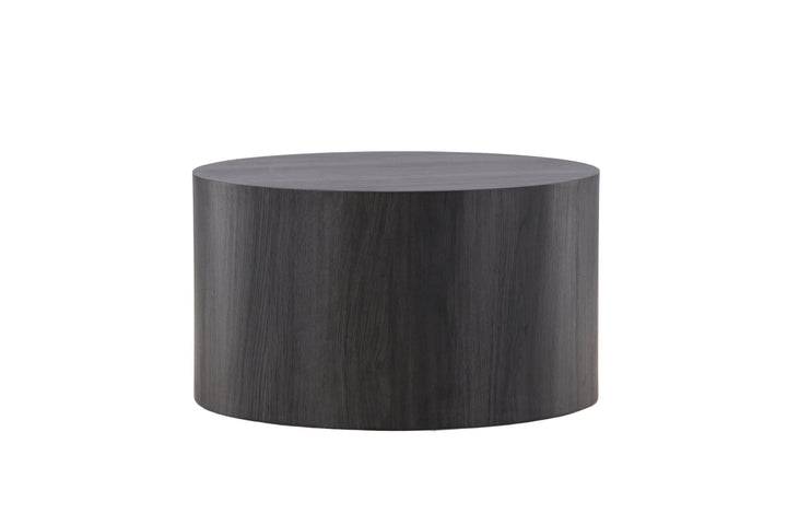 Venture Home York Round Sofa Table ⌀80 - Black