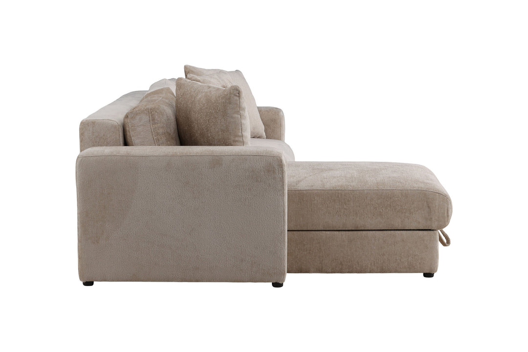 Venture Home Bellman Sovesofa Sofa - / Beige Velour