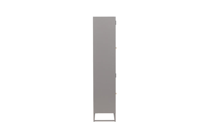 Venture Home Bakal Covered Bookcase - Light Grey