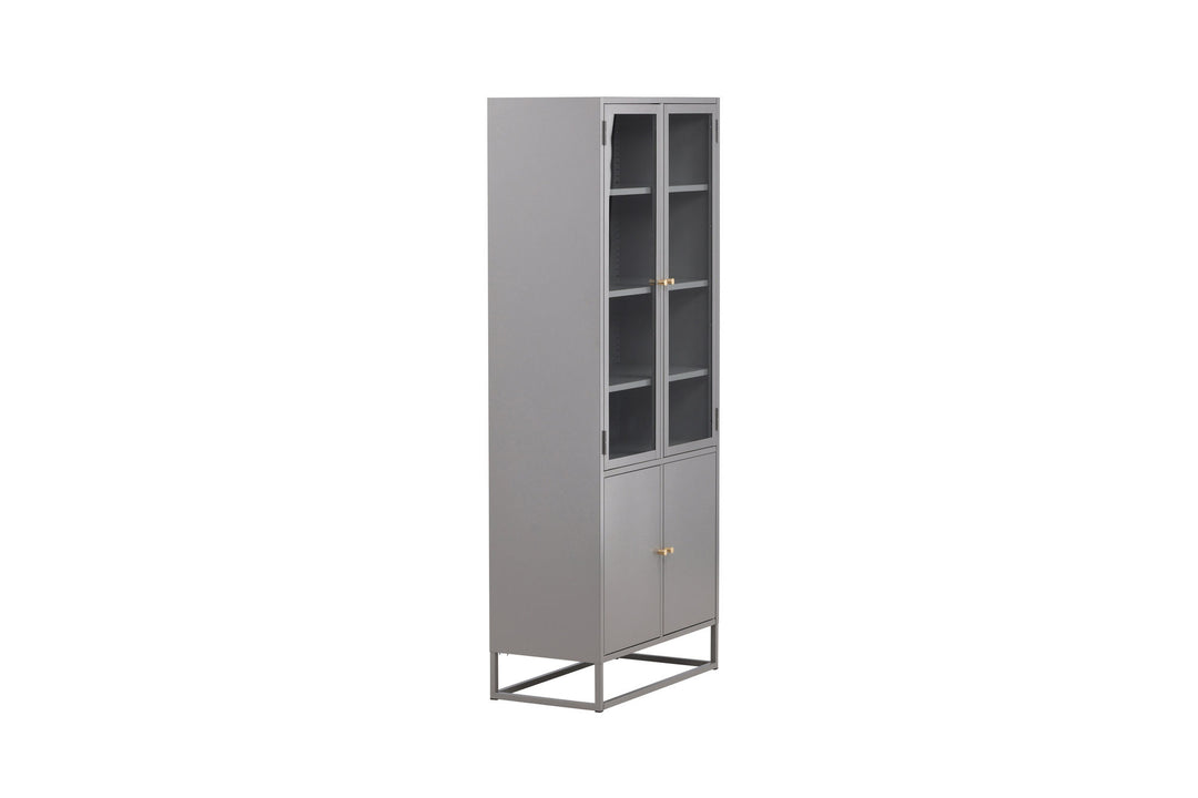 Venture Home Bakal Covered Bookcase - Light Grey