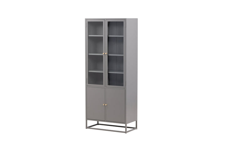 Venture Home Bakal Covered Bookcase - Light Grey