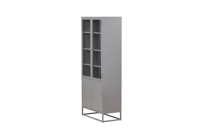 Venture Home Bakal Covered Bookcase - Light Grey