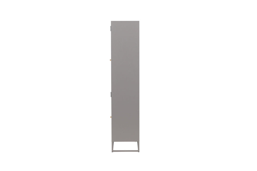 Venture Home Bakal Covered Bookcase - Light Grey