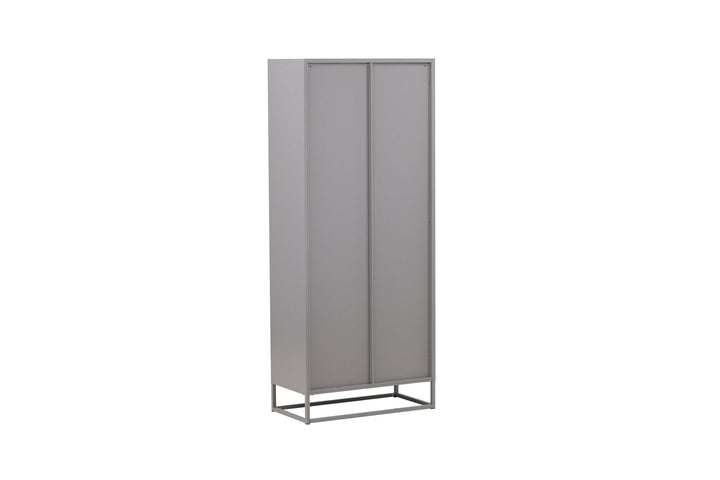 Venture Home Bakal Covered Bookcase - Light Grey