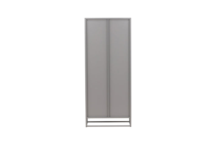 Venture Home Bakal Covered Bookcase - Light Grey