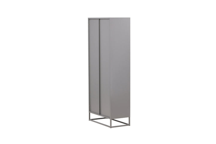 Venture Home Bakal Covered Bookcase - Light Grey