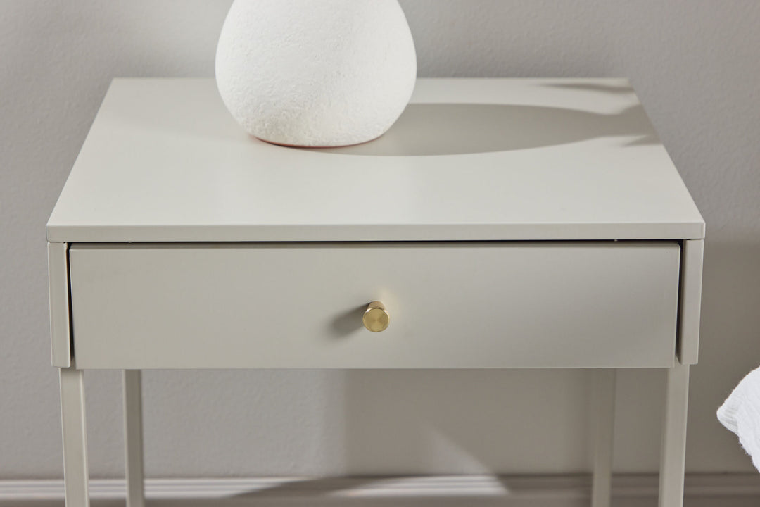 Venture Home Bakal - Bedside Table - Beige