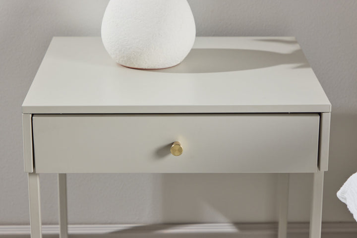 Venture Home Bakal - Bedside Table - Beige