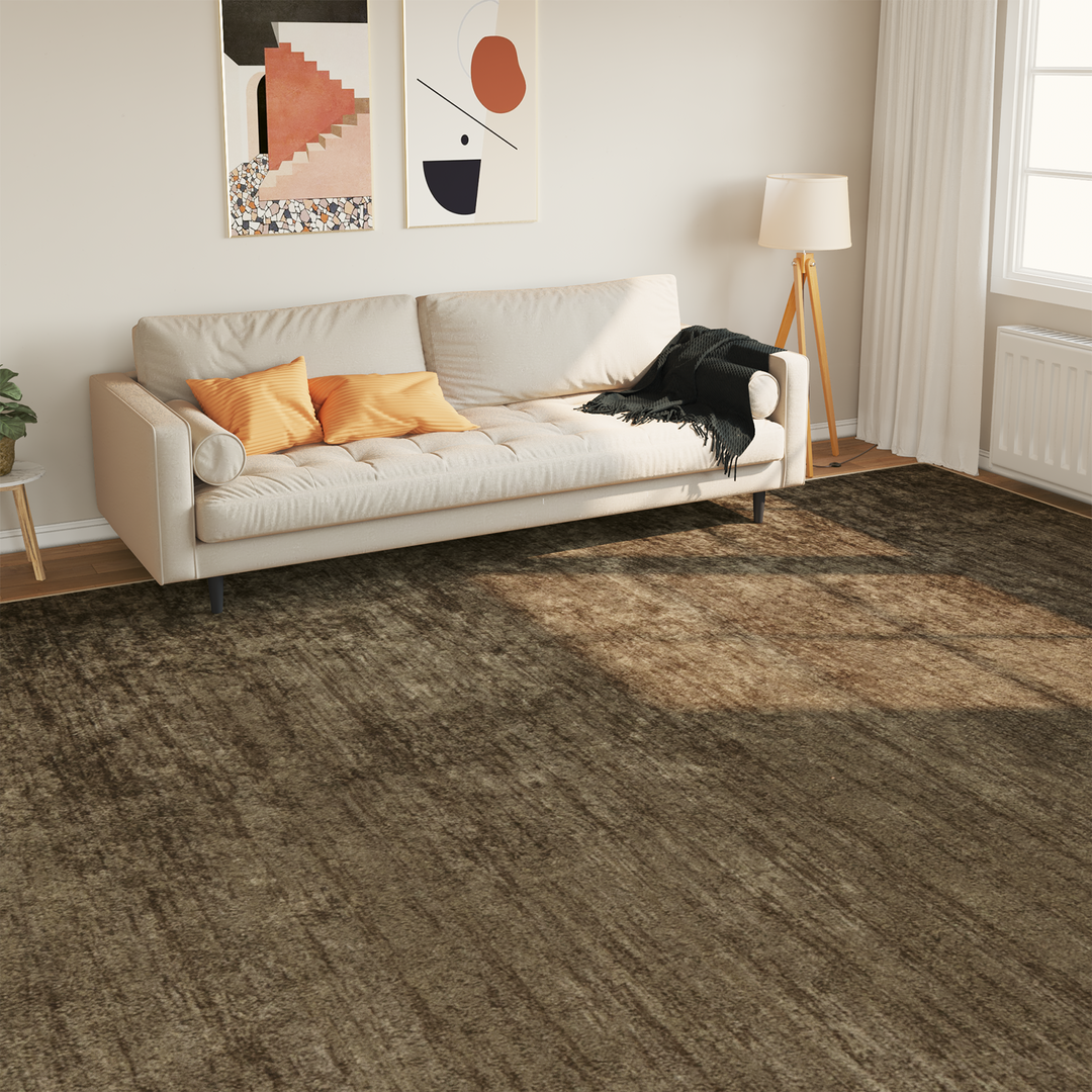 Tæppe Runner MARSA Skovgrøn 300 x 400 cm Polyester og PVC