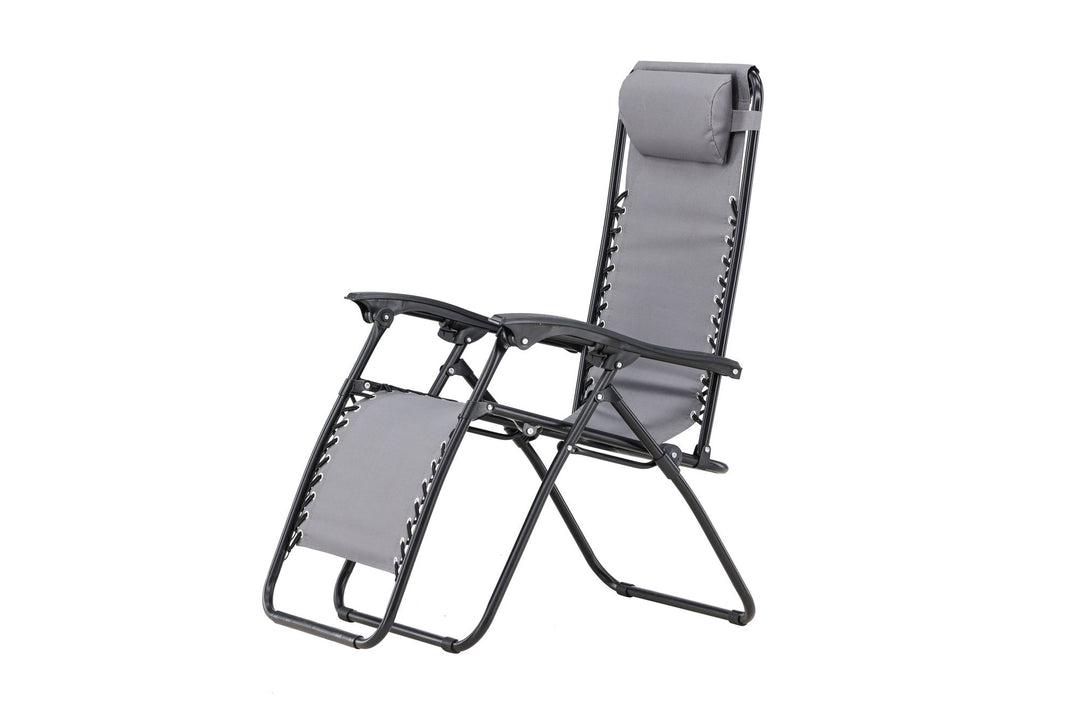 Venture Home Vulcano Solseng 2-pak - Grå / Sort