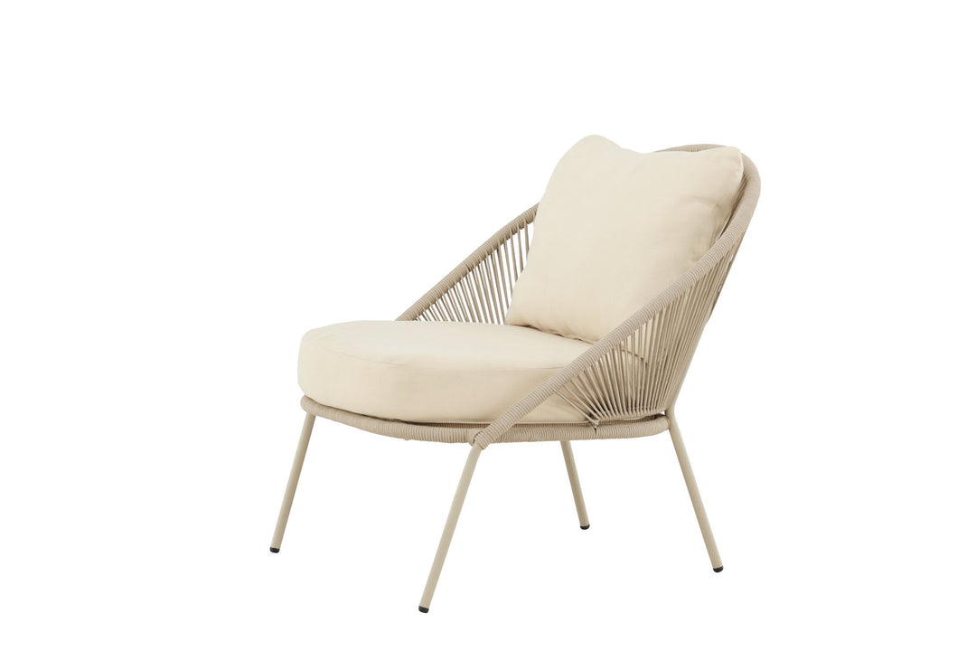 Venture Home Lindos Lounge Chair 2-pack Beige/Beige