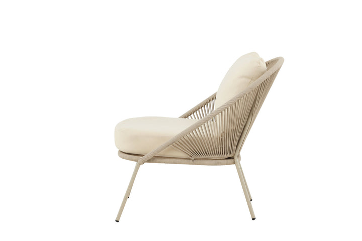 Venture Home Lindos Lounge Chair 2-pack Beige/Beige