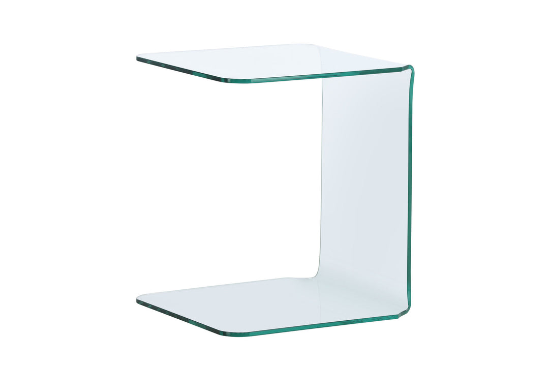 Venture Home Telemark Side Table 45x45x53 cm - Clear Glass