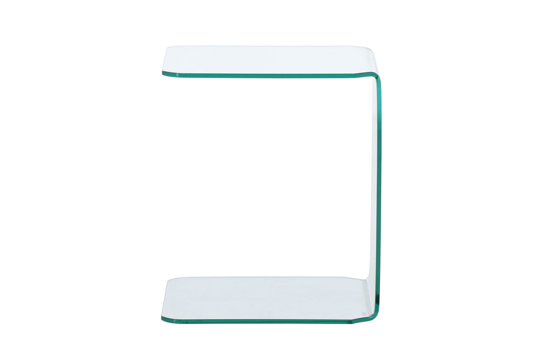 Venture Home Telemark Side Table 45x45x53 cm - Clear Glass