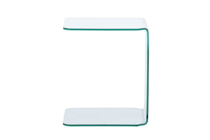 Venture Home Telemark Side Table 45x45x53 cm - Clear Glass