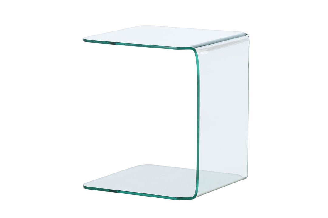 Venture Home Telemark Side Table 45x45x53 cm - Clear Glass